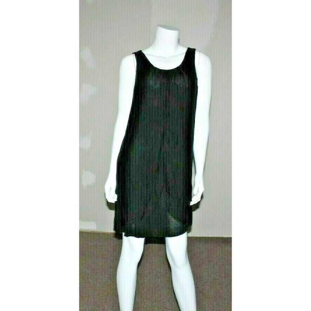VIVIAN SHYU Womens Black Viscose Dress Size S